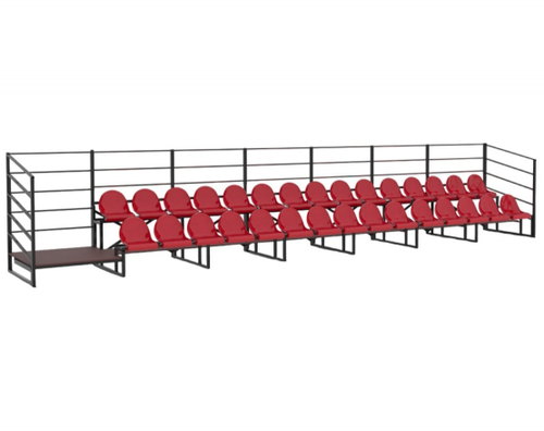 Трибуна сборно-разборная 2-х рядная на 30 мест (без навеса)