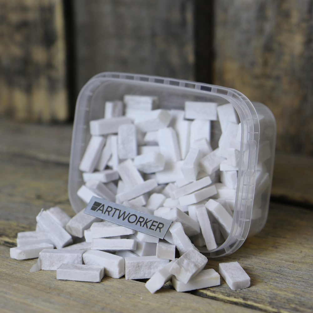 Натуральный камень колотый на модуль для мозаики