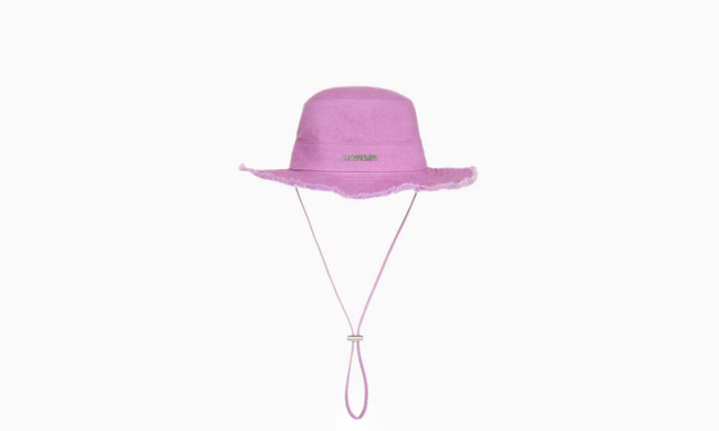 Jacquemus Le Bob Artichaut Large Brim Bucket Hat "Lilac"