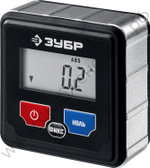 ЗУБР МИКРО, 4 Х 90°, ±0.1, электронный уровень-уклономер, Профессионал (34743)