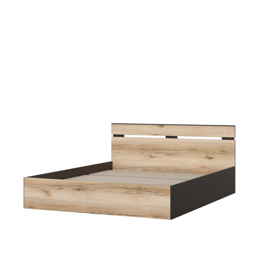 Кровать двойная (1,6х2,0) "Берген" (Симпл)