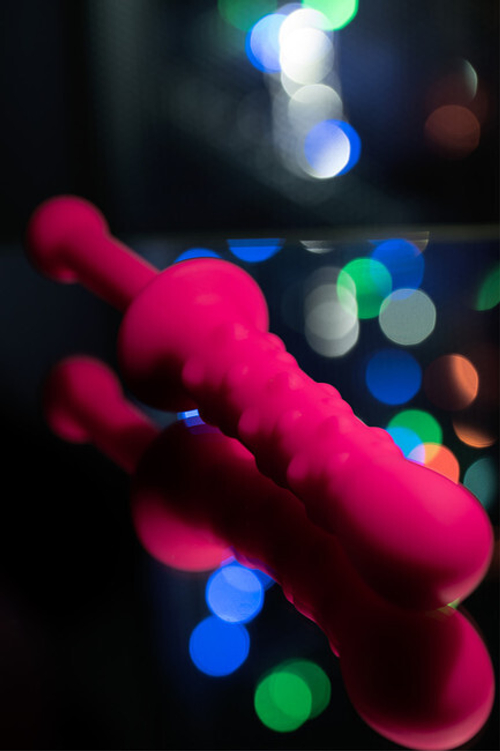 Фаллоимитатор двусторонний TOYFA POPO Pleasure (Цвет: розовый)