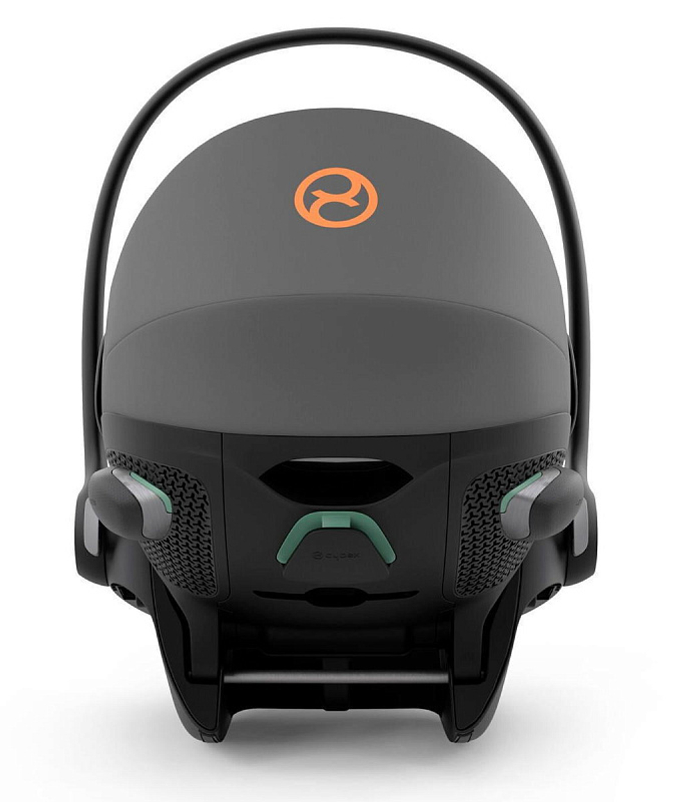 Коляска 3 в 1 Cybex Priam IV Rosegold и автокресло Cloud G i-Size Lava Grey Plus Peach Pink