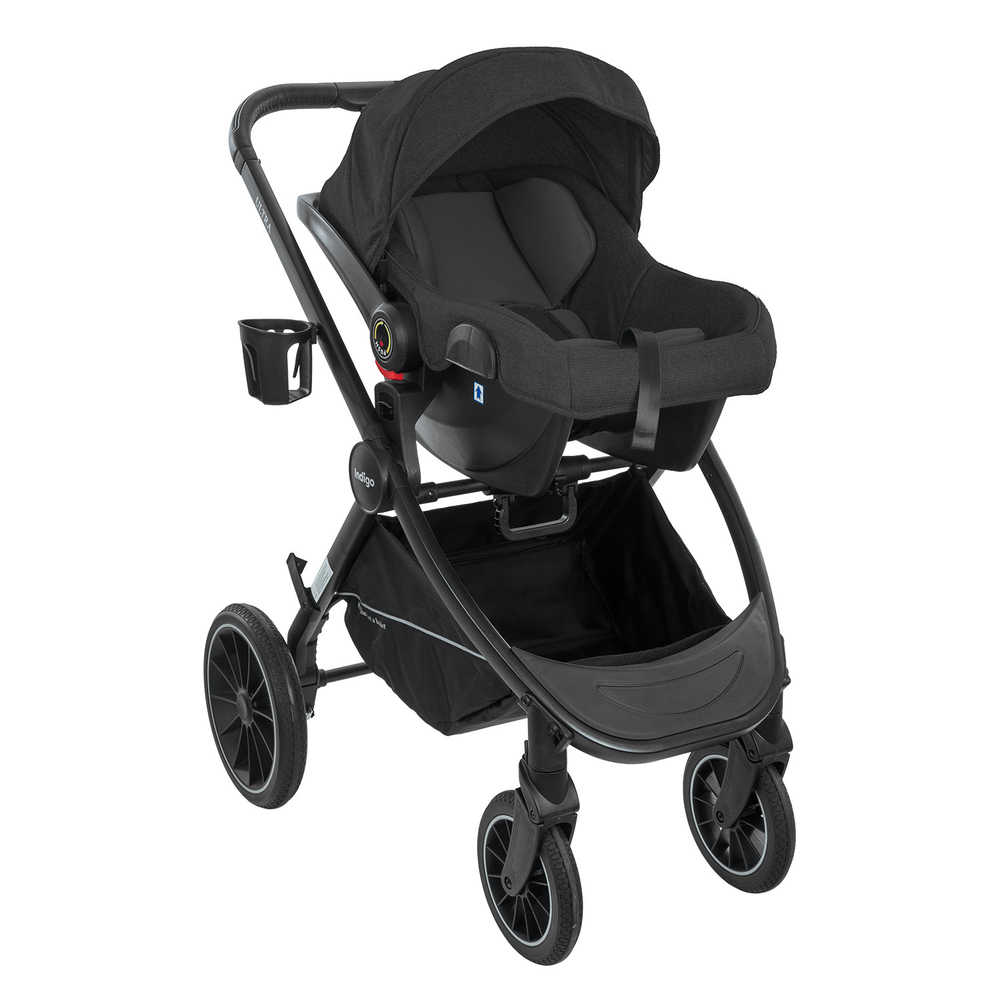 Детская коляска Indigo ULTRA 3в1 черный