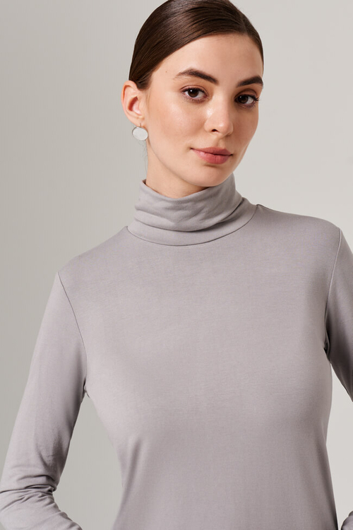 23162 Водолазка женская (серый)