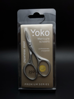 Маникюрные ножницы для ногтей с большими кольцами YoKo