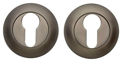 Накладка круглая на цилиндр (Графит)