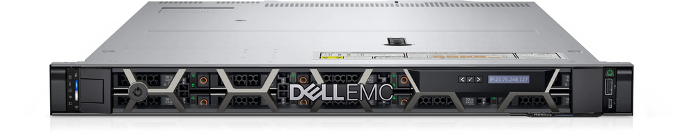 Сервер Dell PowerEdge R650xs (up to 8x2.5" SAS/SATA) rack 1U / iDRAC9 Enterprise / Rails / Bezel / 3Y WR / 2 x Intel Xeon Gold 5318Y 24C 165W 2.1GHz / 4 x 32GB RDIMM 3200MT/s Dual Rank 16Gb BASE x8 / 2 x 480GB SSD SATA Read Intensive 6Gbps 2.5" Hot plug /