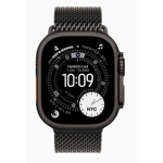 Apple Watch Ultra 3 (2025) 49mm Black Titanium Case / Black Titanium Milanese Loop