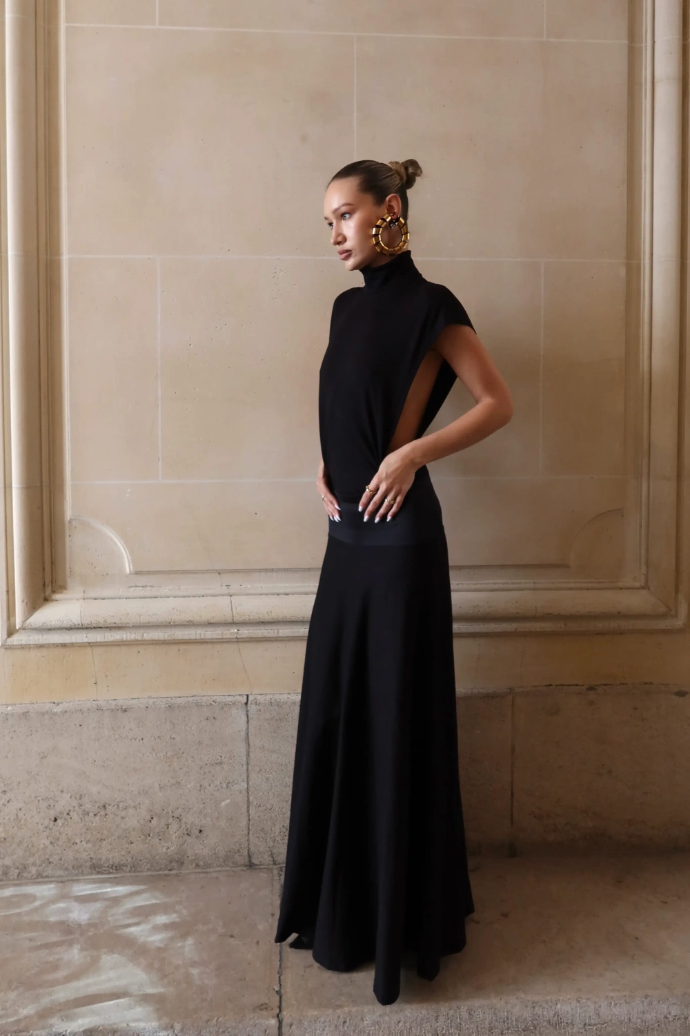 Платье "Black line"