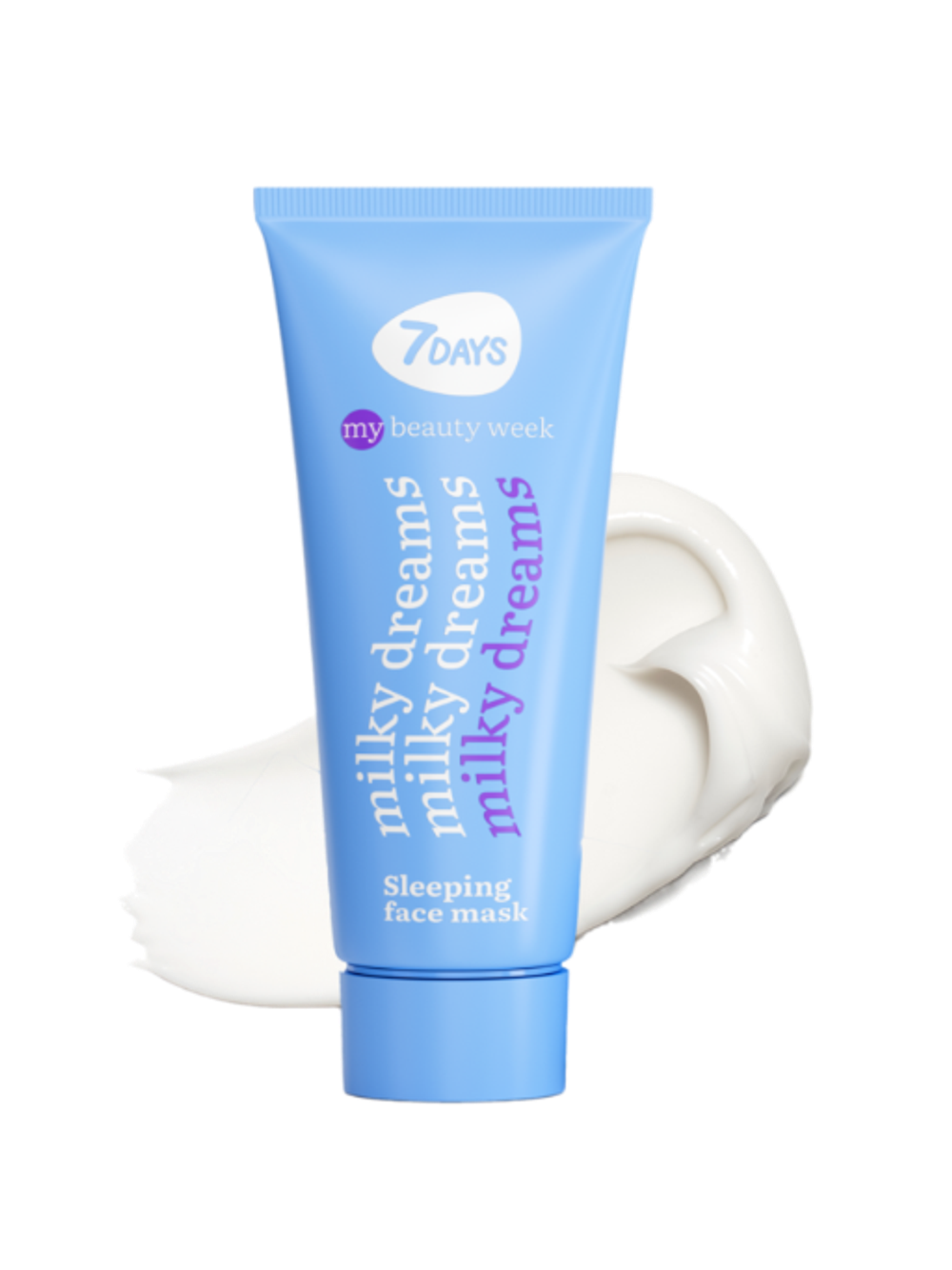 7DAYS MY BEAUTY WEEK Маска для лица ночная MILKY DREAMS, 80 мл