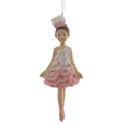 GAEM Фигурка декоративная подвесная "Девочка", L4 W2,5 H11,5 см, 2в.