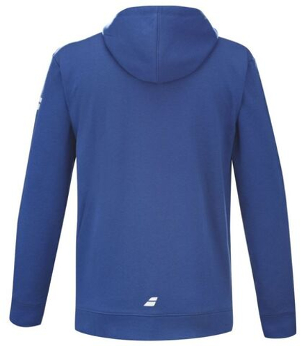 Мужская теннисная кофта Babolat Fitness Hood Sweat Men - синий содалит