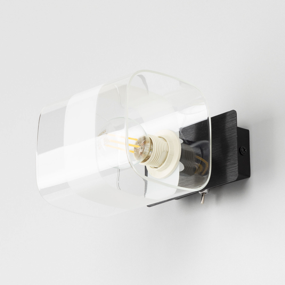 Citilux Вирта CL139312 Бра с выключателем Чёрное