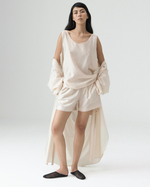 Топ удлинённый из батиста