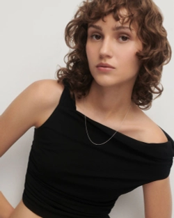 Цепочка Essential Chain Серебро 925 пробы покрытое родием