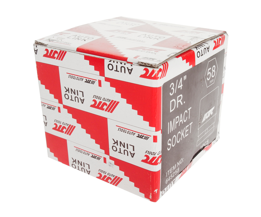 Головка торцевая 3/4" 58мм ударная L=74мм JTC