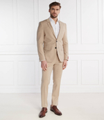 Кожаные дерби iker_derb_ltap HUGO - коричневый(50517189)