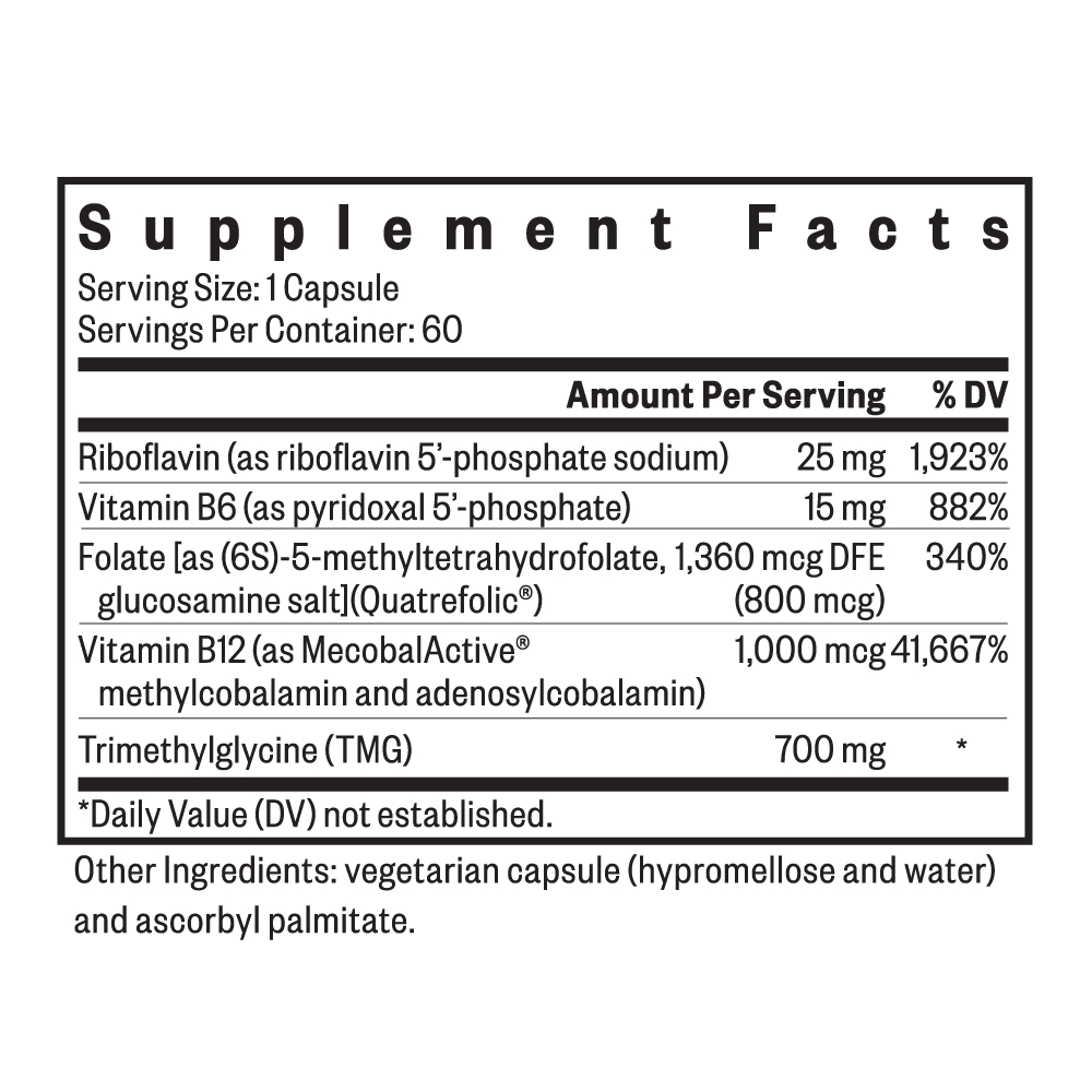 Seeking Health, Homocysteine Nutrients, добавка для поддержания здорового уровня гомоцистеина, 60 капсул