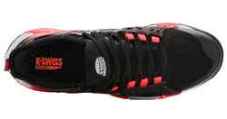 Мужские кроссовки для Падел K-Swiss K-Frame Padel - black/micro chip/neon lava