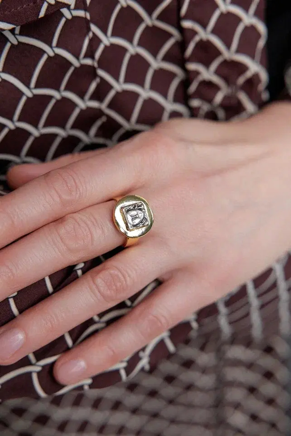 Coins  g/round Кольцо small арт.0999