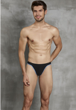 Мужские трусы-стринги Doreanse Sexy с пришивной резинкой (Размер: S) (Цвет: темно-серый)