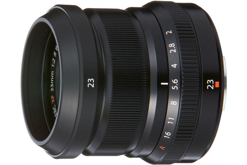 Объектив Fujifilm XF 23mm f/2 R WR черный