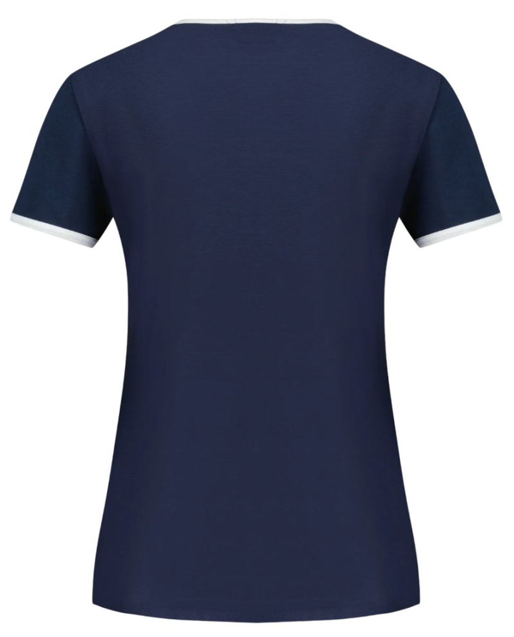 Женская теннисная футболка Le Coq Sportif Tennis Short Sleeve N°2 - dress blues/new optical white