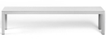 Скамейка металлическая Nardi Rio Bench, белый