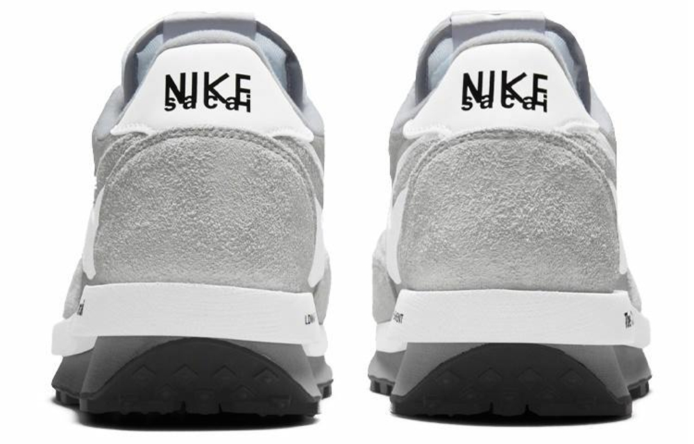 Кроссовки Fragment Design X Sacai X Nike Ldwaffle "Light Smoke Grey"