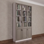 Шкаф книжный 3/3 (мадес)