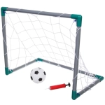Набор тренировочный для футбола ZG270-226: ворота 56,5*37,5*46,5 см, мяч 10 см, насос