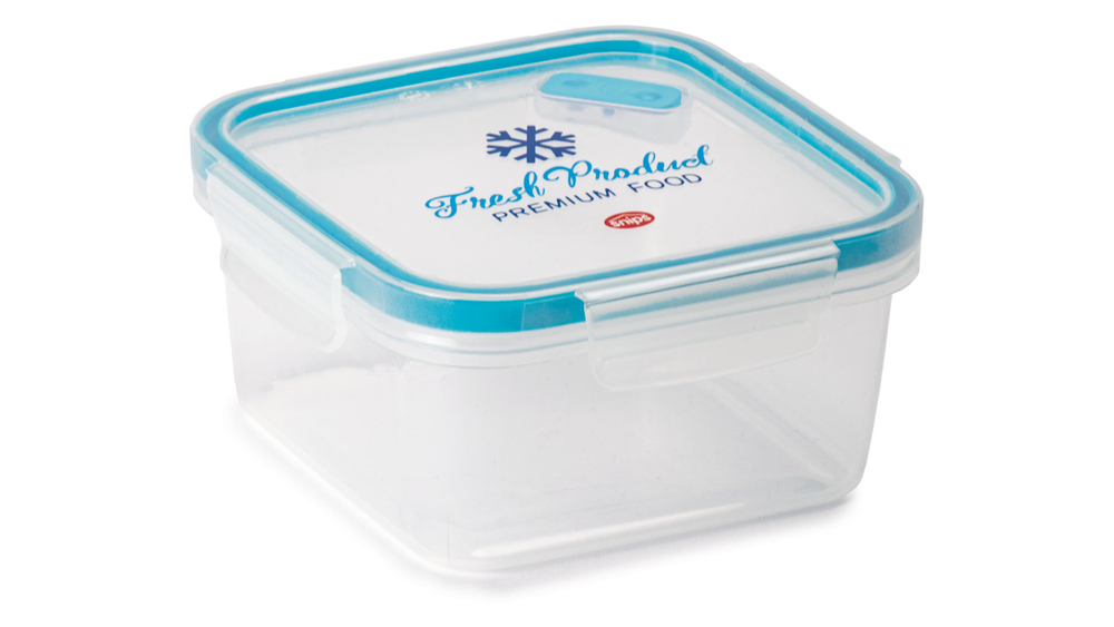 Контейнер квадратный 0.8л SNIPS синий