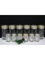 Набор 12 предметов стакан и стопка