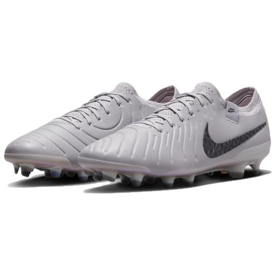NIKE Tiempo Legend 10 Бутсы Низкие Серые / Черные Унисекс