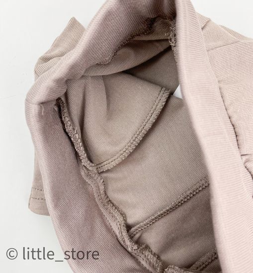 Шорты хлопковые "Я расту" какао