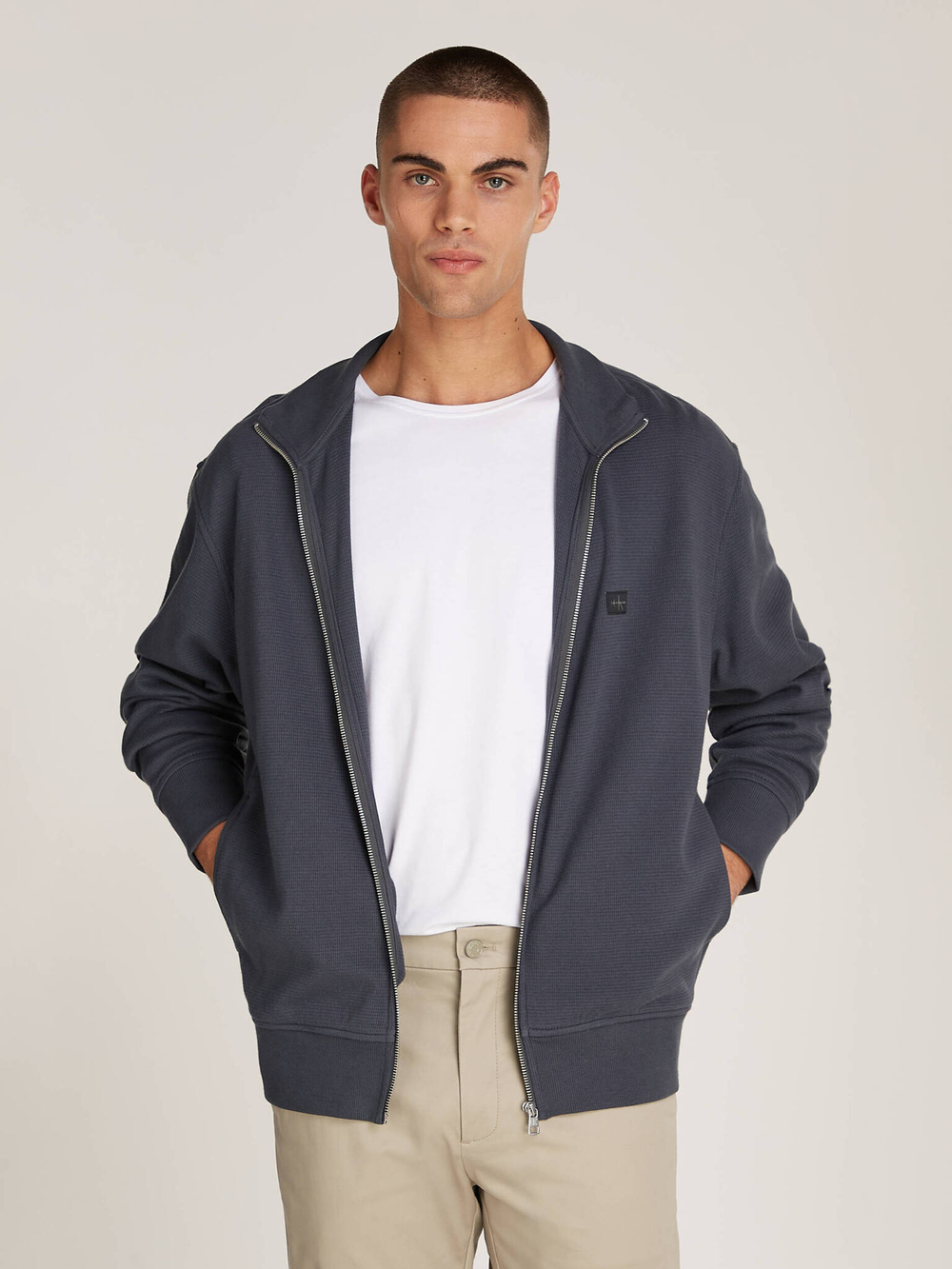 Худи CALVIN KLEIN JEANS - графитовый(J30J326136)