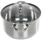 Кастрюля из нержавеющей стали MONICA 4,7л, индукция, DH14-22