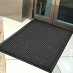 Коврик 60*90см влаговпитывающий ребристый FLOOR MAT "Стандарт", черный