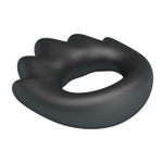 Черное эрекционное кольцо Habert
