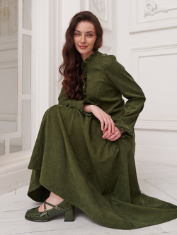 Жакет вельвет укороченный