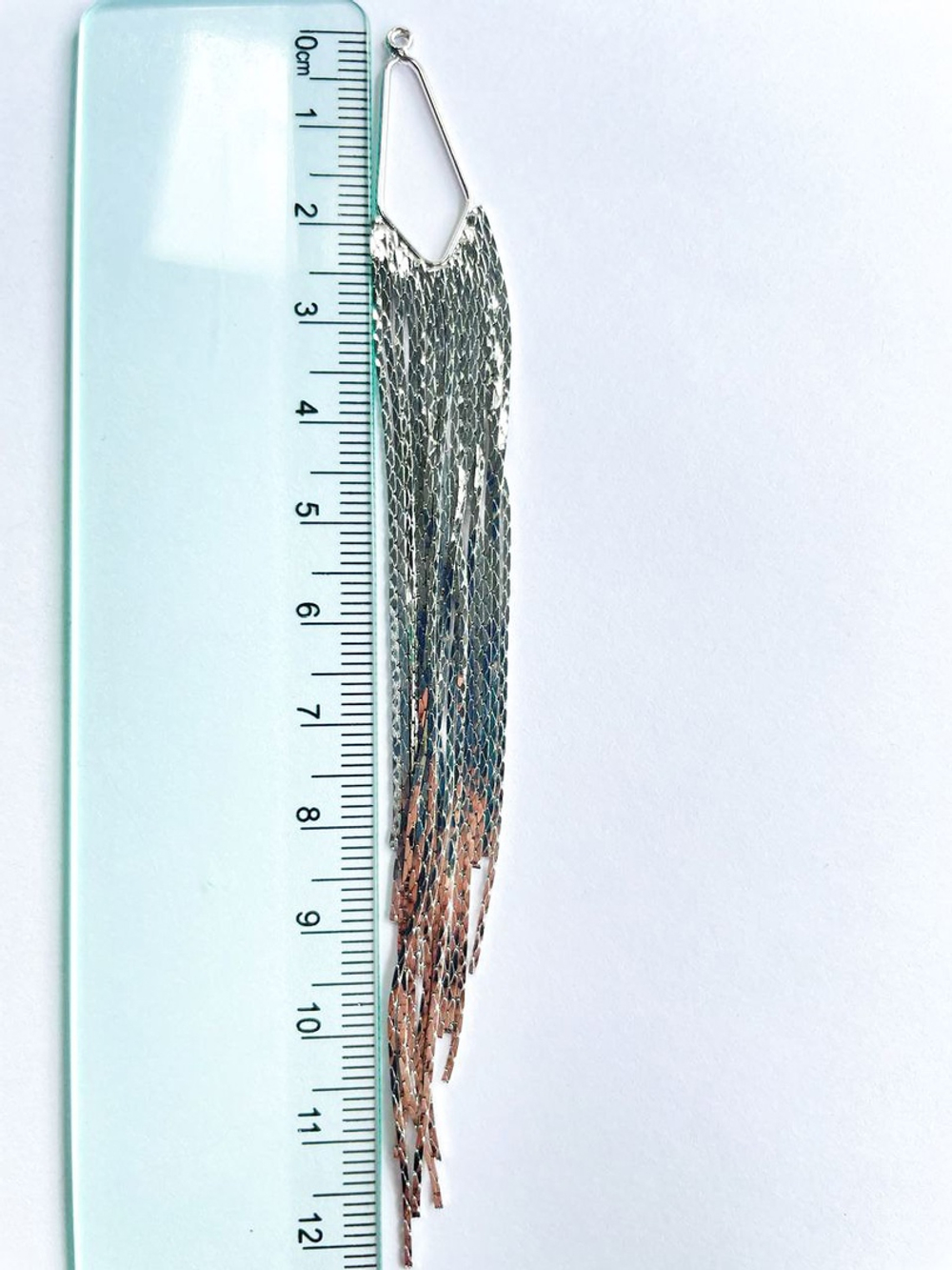 27365-р Подвеска «Движущаяся» 12*125мм, родий