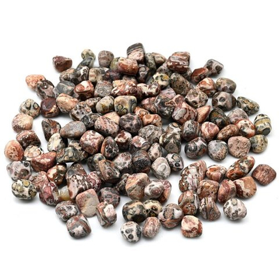 Яшма уральская галтовка фракция 8-10мм, упаковка 100г