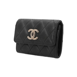 Картхолдеры и кошельки CHANEL 23P Logo, AP3187-B10218-94305