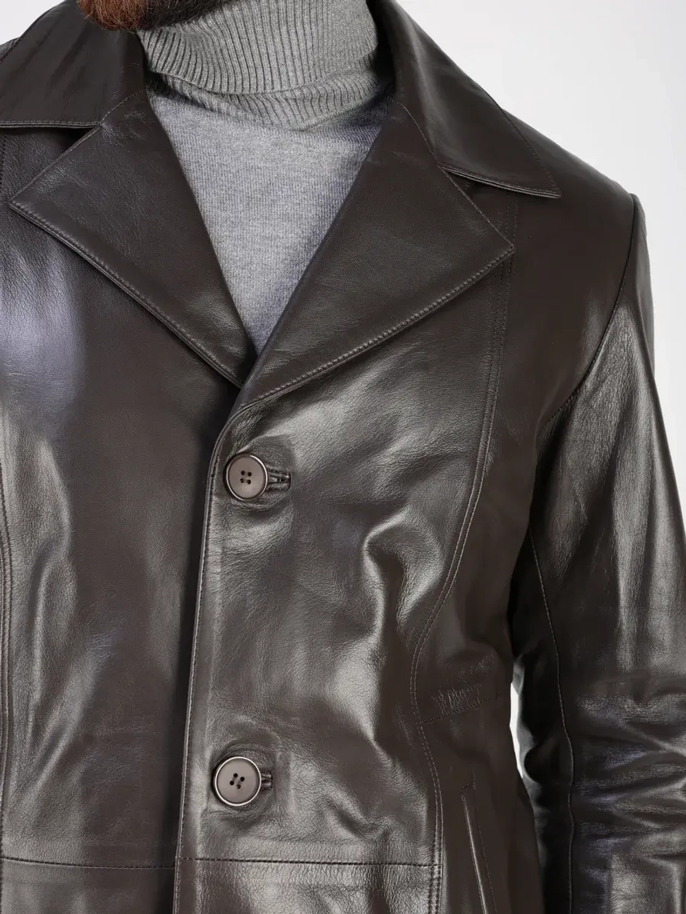 Кожаная куртка демисезонная блейзер пиджак