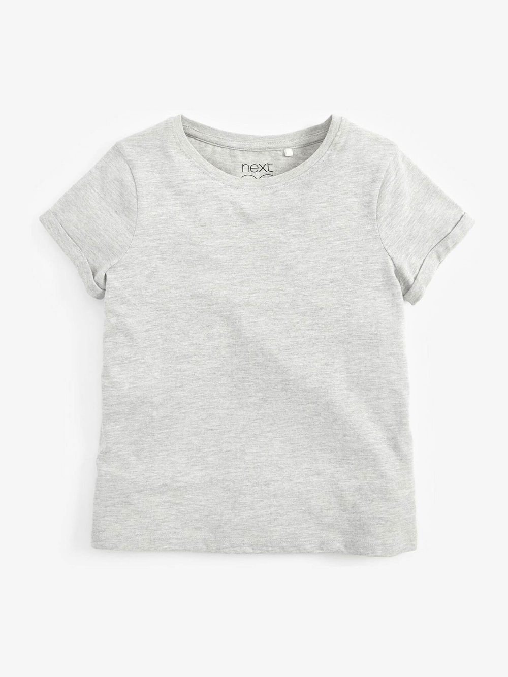 Футболка для девочки Next 937-856, 3 шт., Белый, Серый, Черный