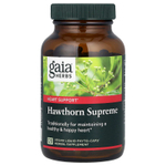 Gaia Herbs, боярышник, 120 веганских капсул с фитокапсулами (500 мг в 1 капсуле)
