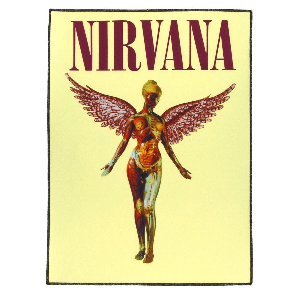 Нашивка спиновая группы Nirvana