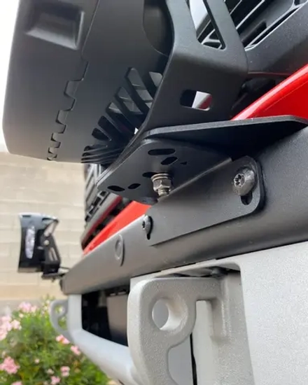 Кронштейны для крепления доп. фар на штатный бампер Bronco / Bronco Raptor 2021-2025 Форд Бронко Раптор