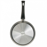 Сковорода алюминий, 24 см, антипригарное покрытие, Гардарика, Орион, черная, 1224-04